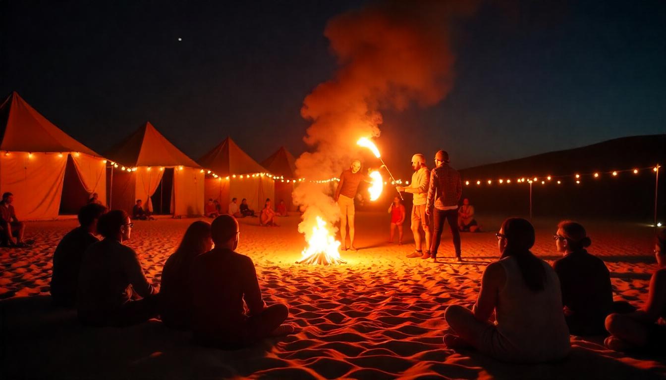  Evening Desert Safari with BBQ Dinner Dubai 